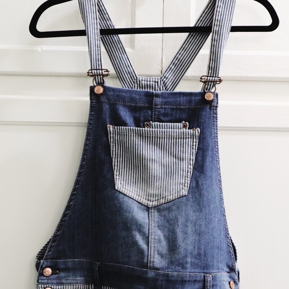 EUC denim overalls - Picture 2 of 6